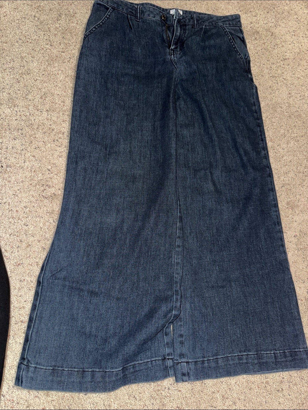 Time and Tru Indigo Wide Leg Denim